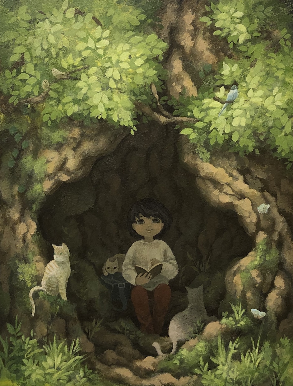 キャンバスにアナログイラストをお描きします プレゼントやインテリアなどにいかがでしょうか？ イメージ2