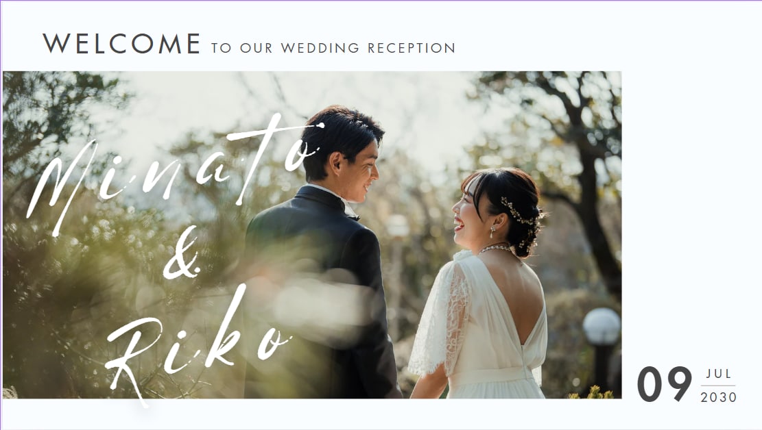 特別な結婚式ムービー、その他ムービーお作りします オリジナルDVDラベル DVDケース無料プレゼント！ イメージ1