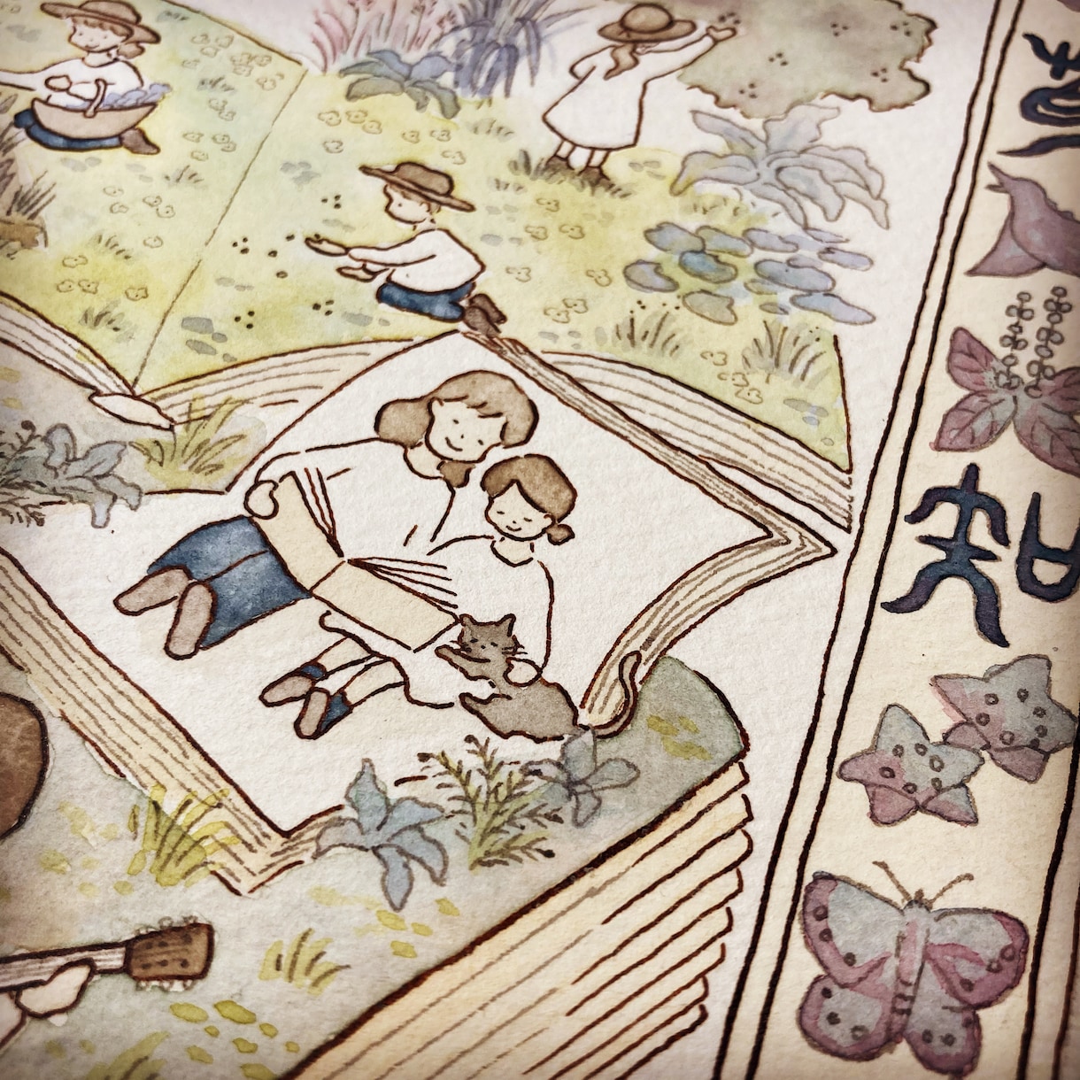 あなたの想いを表現する A3イラスト描きます HPやSNSで使える あたたかみのある水彩画イラスト イメージ6