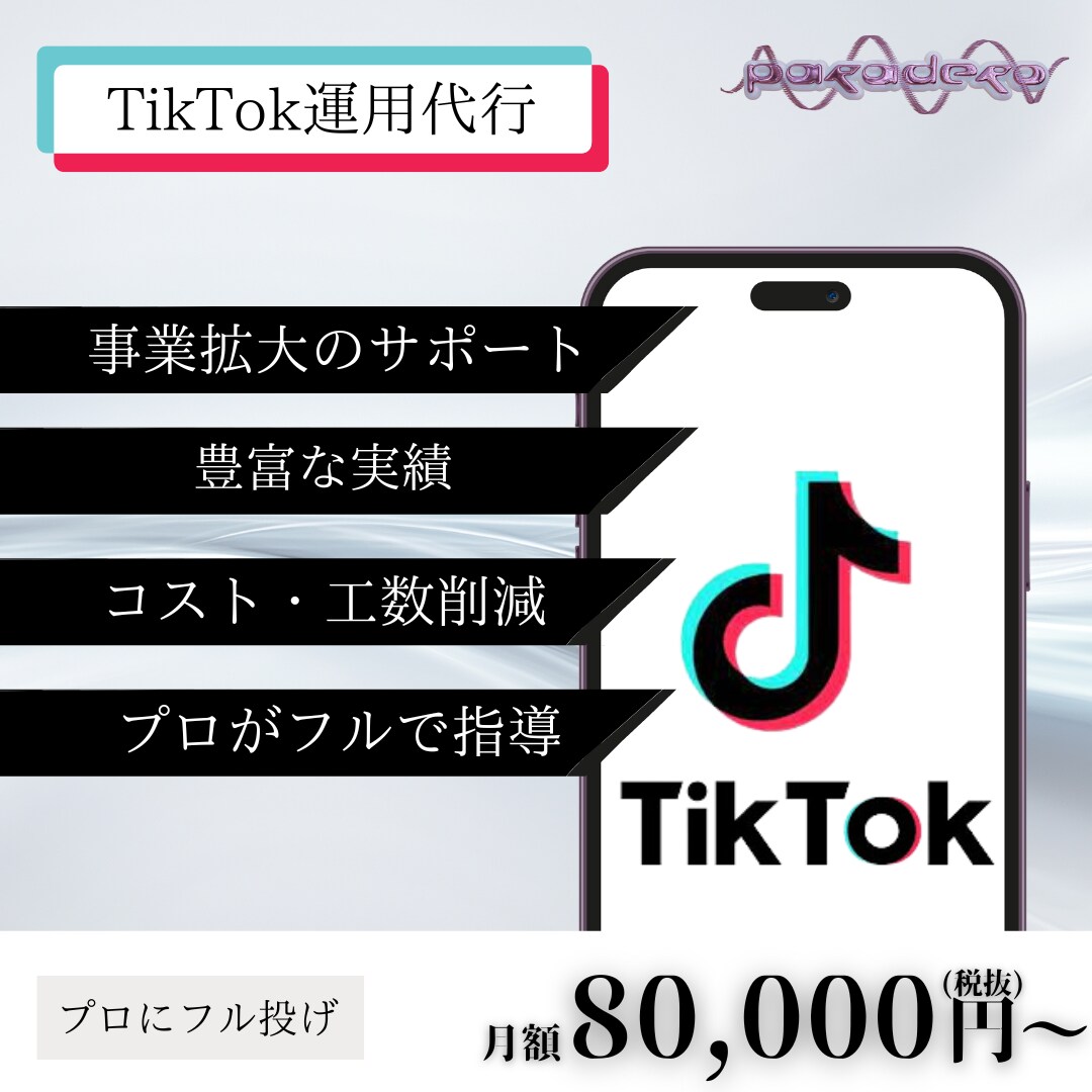 TikoTokコンサルをします 結果にこだわるTikTok運用代行 イメージ1