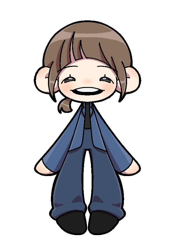 全身似顔絵キャラクターお描きします アイコン・名刺などに！かわいいデフォルメ全身似顔絵 イメージ2
