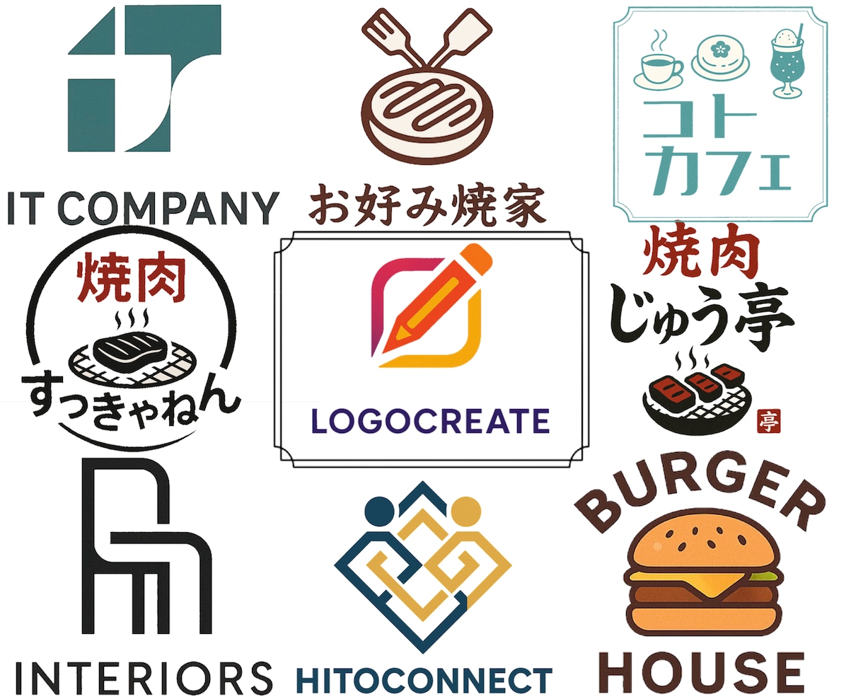 想いを形に！寄り添いながらロゴデザインを作成します ただのデザインではなく、“あなたらしさ”を込めたロゴを。 イメージ1
