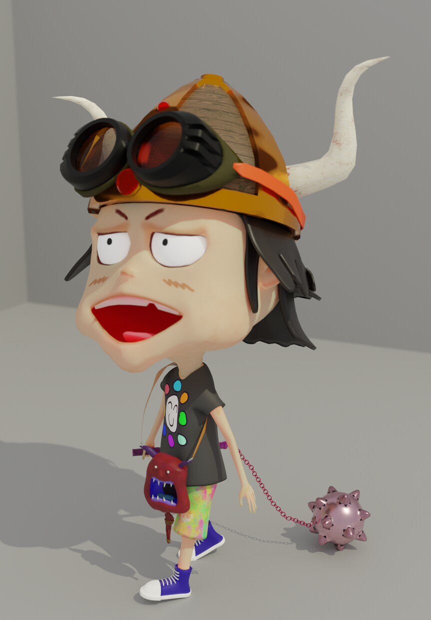 UE4などゲーム用3DCGキャラアセット作成します オリジナルキャラクターを作成！ イメージ5
