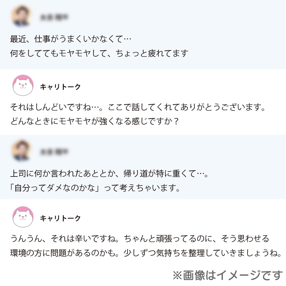 女性のキャリアをサポート/カウンセリングします ◆たっぷり1ケ月間 ◆カウンセリング＆何回でも質問回答OK イメージ3