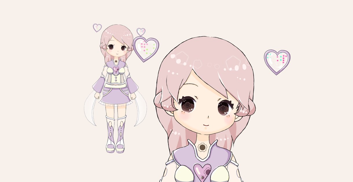 Vtuber【高可動域】モデリングいたします 魅力的にキャラクターをモデリング！ イメージ4