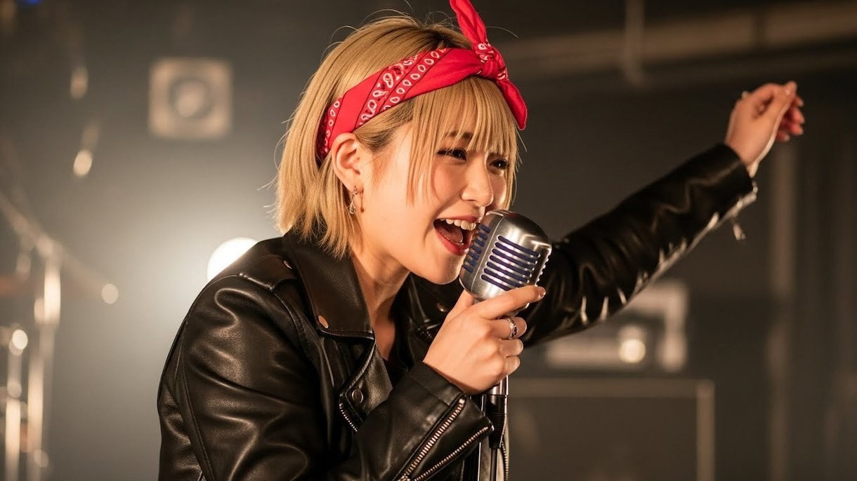 AI生成人物でミュージックビデオ作製します キレイな女性や、カッコいい男性があなたの曲を歌ってくれる！ イメージ5