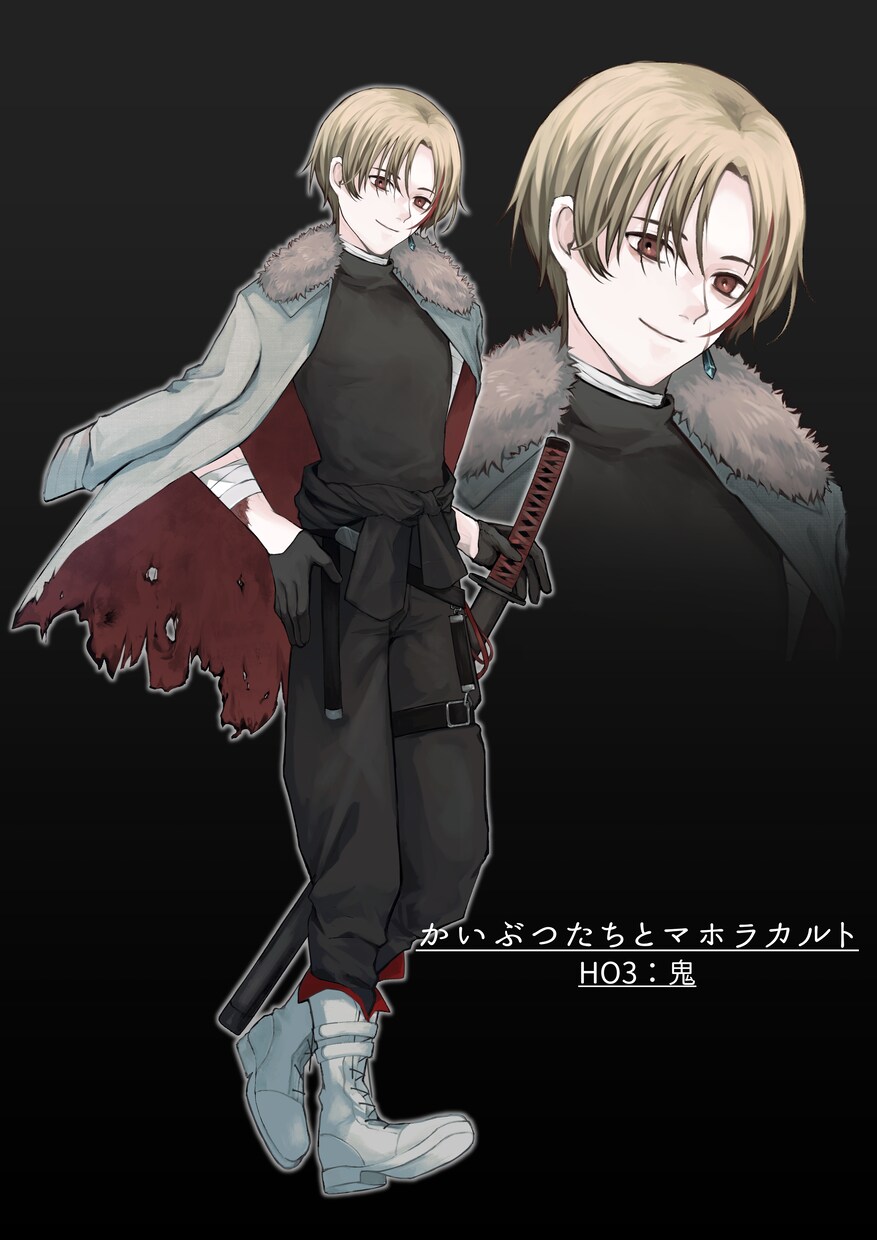 イラスト全般お描きいたします 中性的で細身の男女が得意です。MVや立ち絵、一枚絵など イメージ5