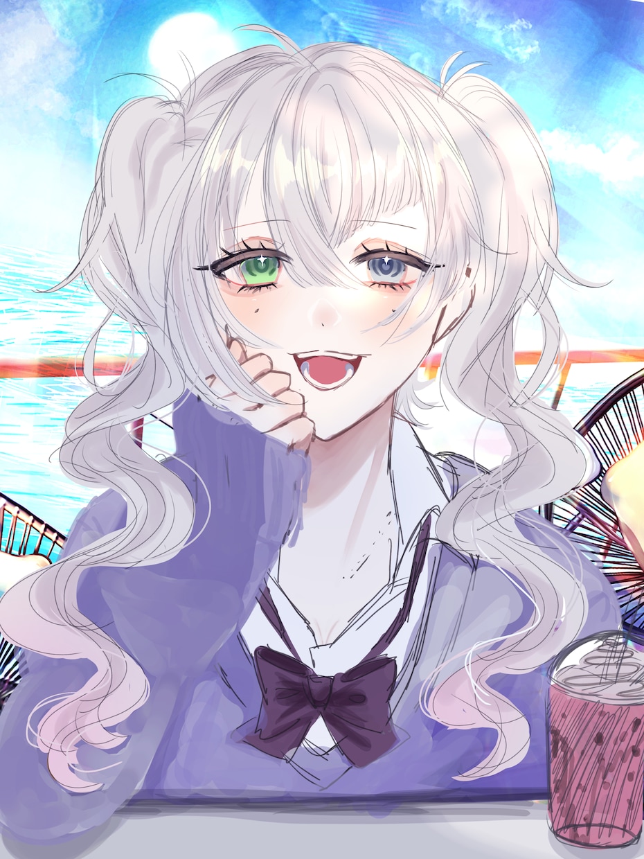 アイコン 一枚絵描きます リクエストに満足のいくイラストお描きします！ イメージ4