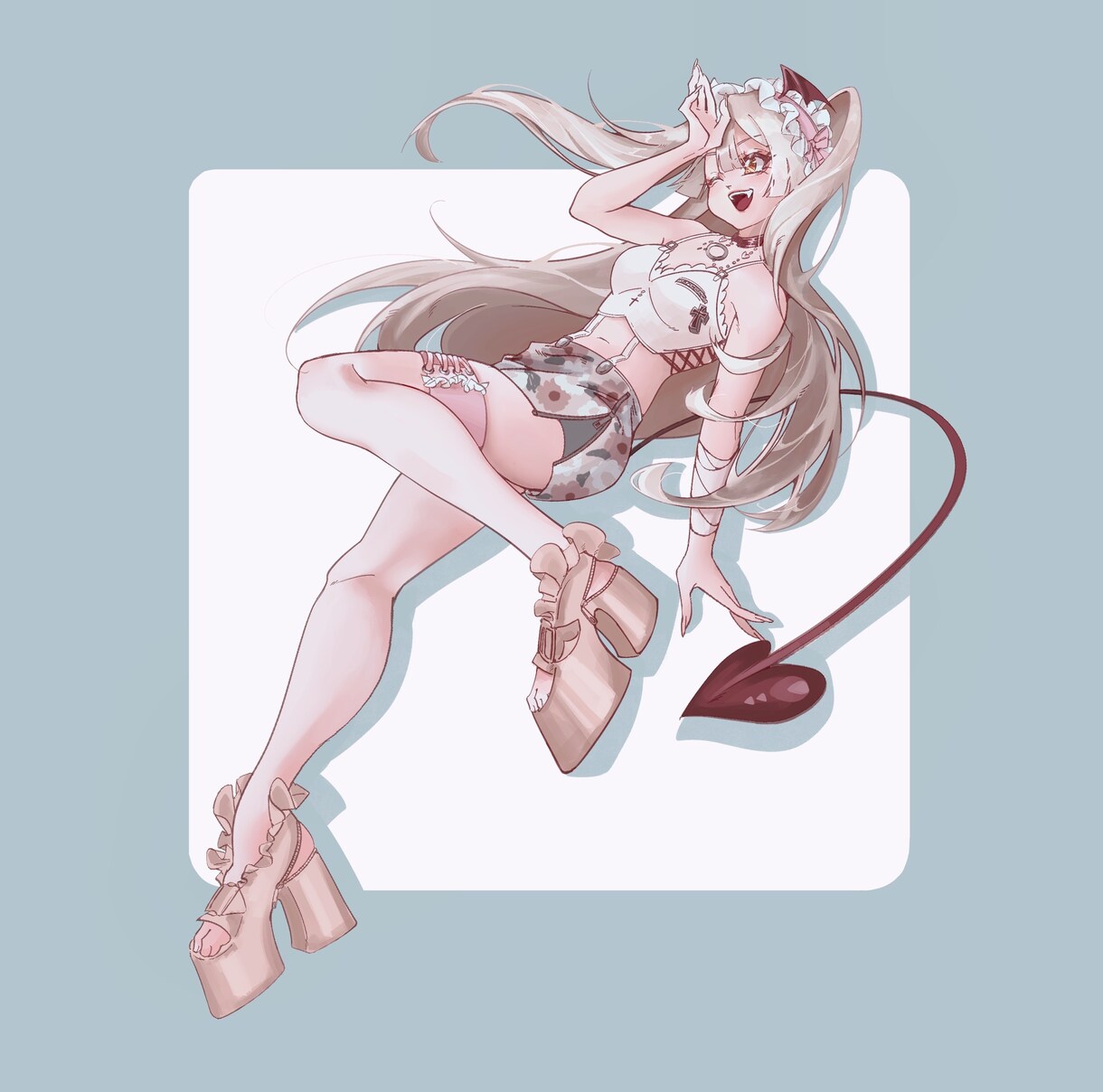 ビビッドなカラーのPOP GIRLを描きます みなさんの心をキラキラさせます！ イメージ5