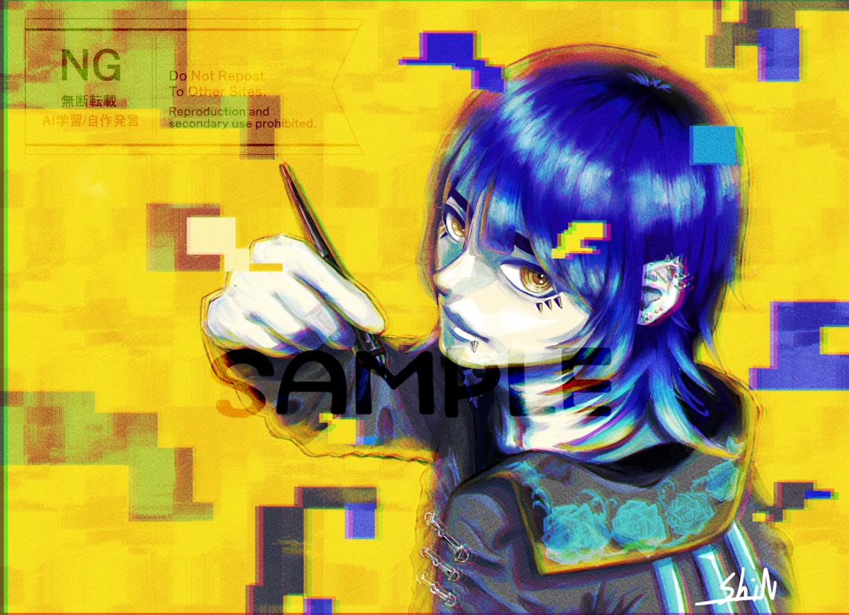 アイコン、1枚絵、MVイラストなどを描きます 先着3名限定！オープン記念価格！丁寧なヒアリングを行います イメージ1