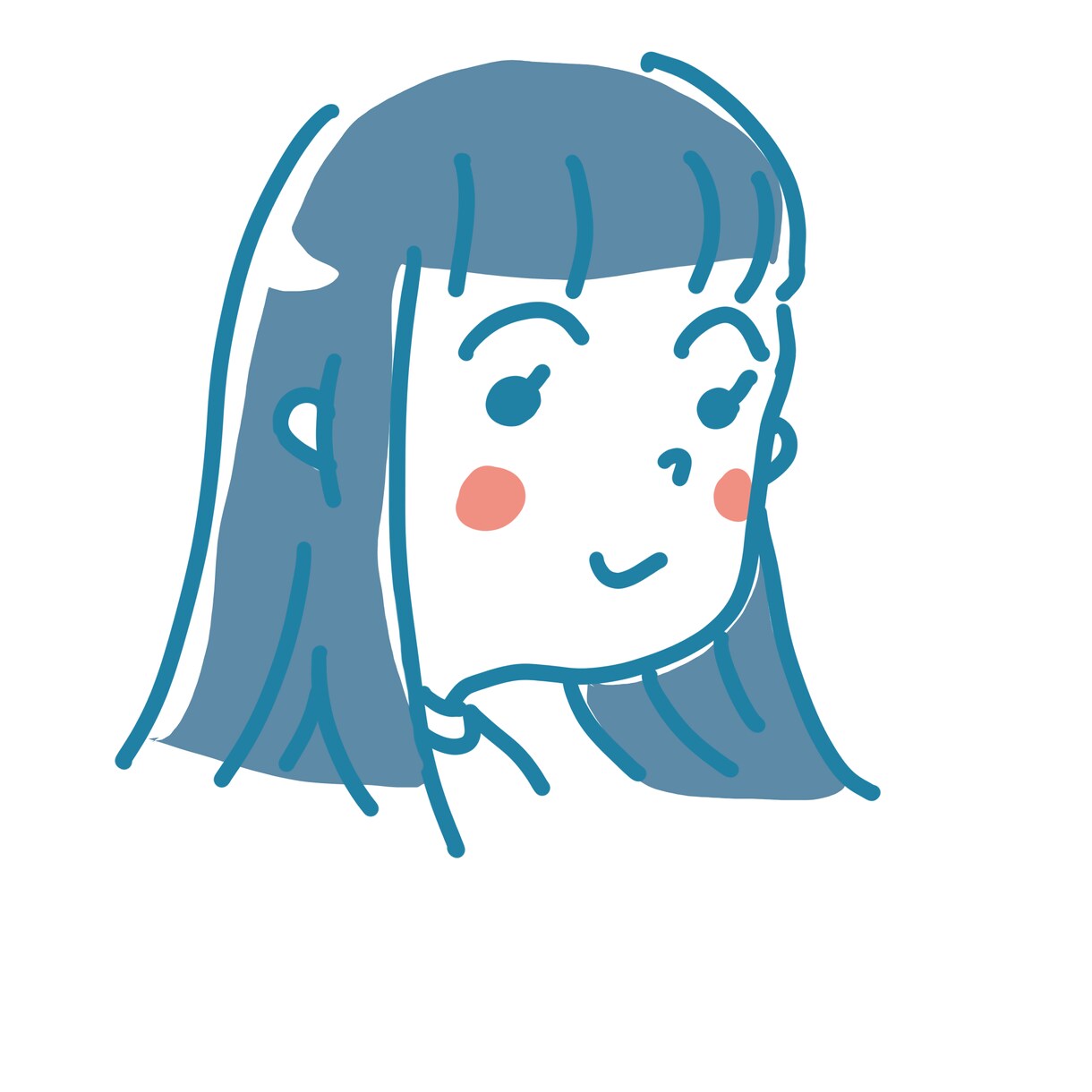 ゆるいアイコン描きます ゆるめの似顔絵アイコンを描き上げます イメージ2