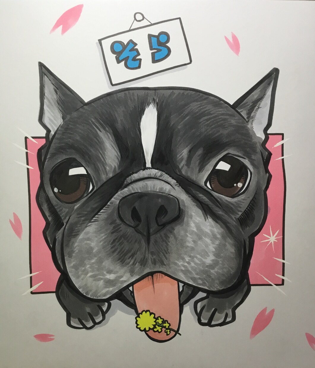 ペット似顔絵描きます 世界に一つの似顔絵ギフトいかがですか？ イメージ2