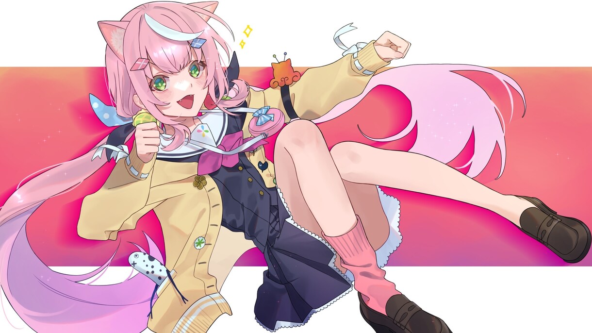 立ち絵・一枚絵・アイコン等制作いたします MVやサムネを華やかに彩るイラストを描きます★ イメージ5