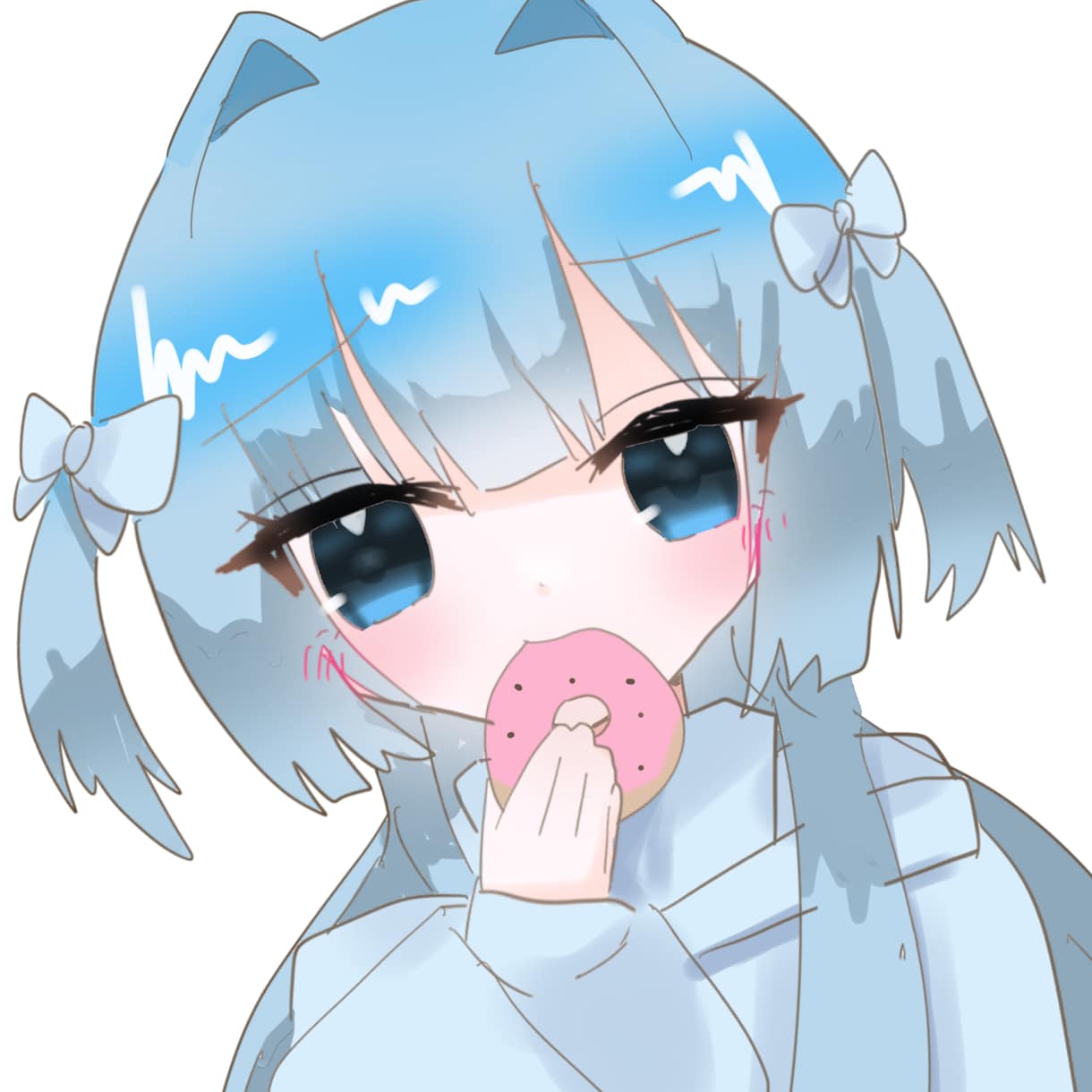 女の子の萌えイラスト描きます 絶対に可愛く描きますのでよろしくお願いします！ イメージ6