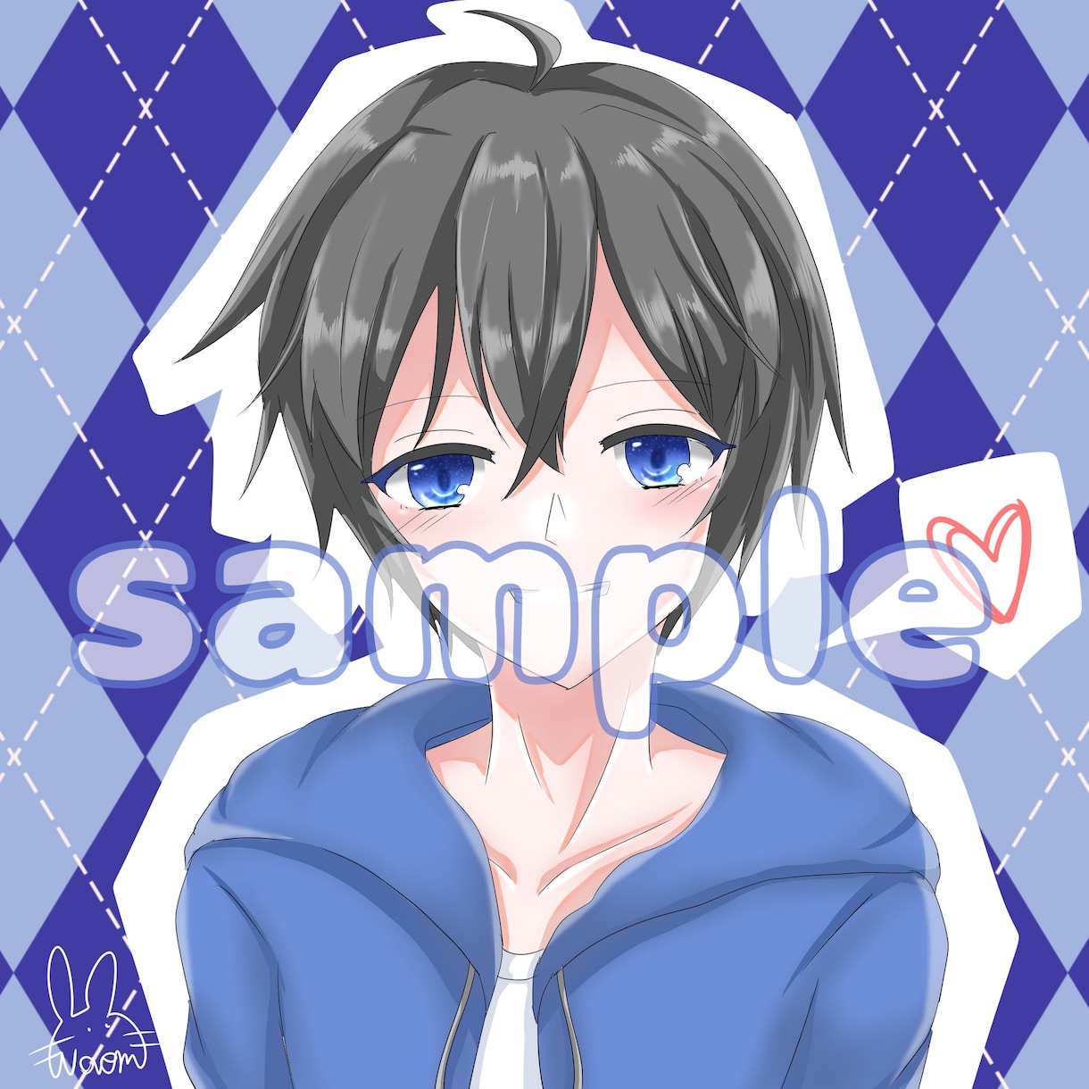 女の子のアイコンイラスト描きます ※もう一方のイラストサービスに合併しました イメージ7