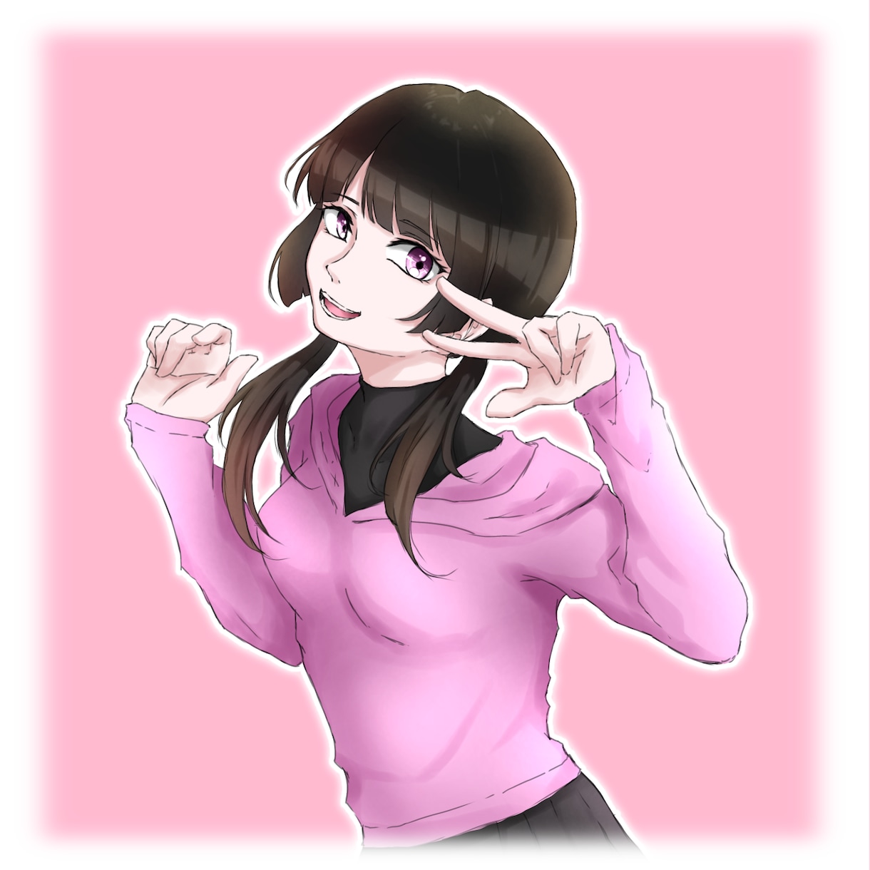 配信やSNSなどのアイコンを描きます カッコイイ、可愛いイラストなら私にお任せ下さい! イメージ1