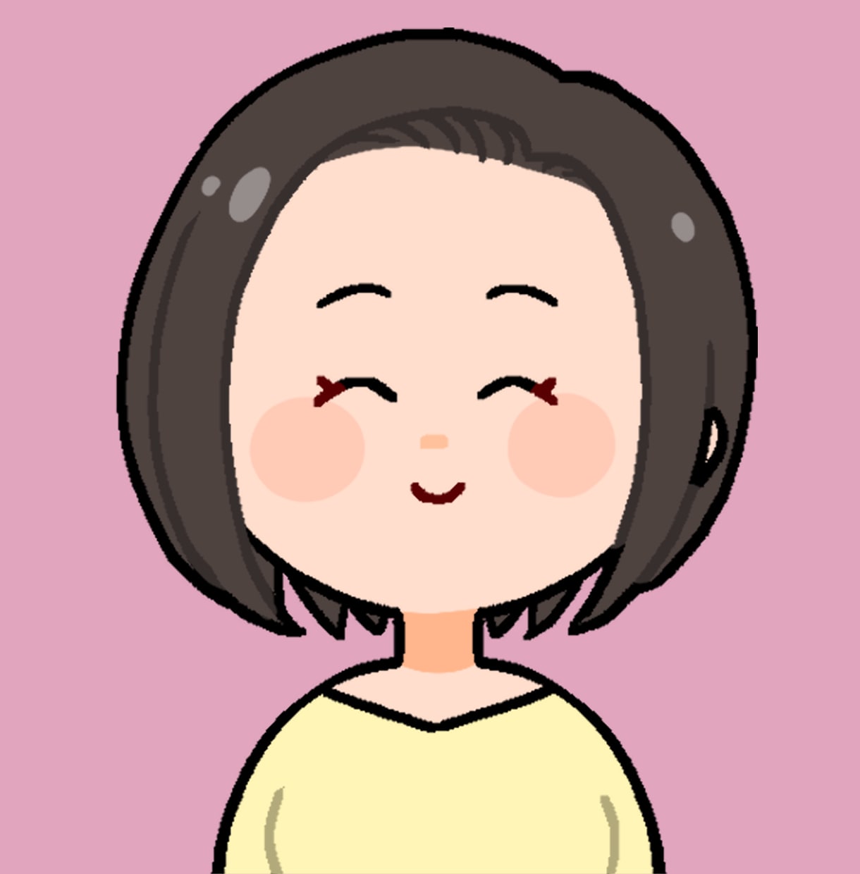 シンプルで可愛い！SNSで使えるアイコン描きます 商用OK♪SNSやブログに使える！シンプルで可愛いアイコン！ イメージ5
