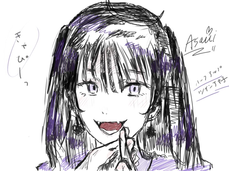 女の子のキャラクター描きます ラフ、線画から色塗りまですべて仕上げられます！ イメージ10