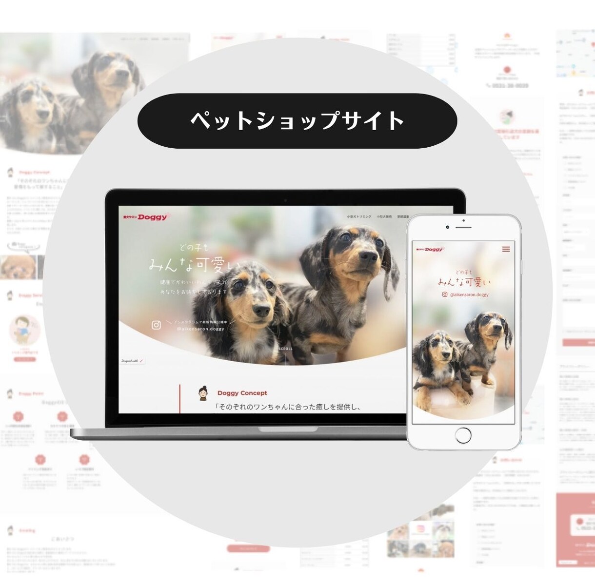 中小企業様・個人商店様のサイトを作ります ～なるべくコストをかけずに良いものを！～ イメージ3