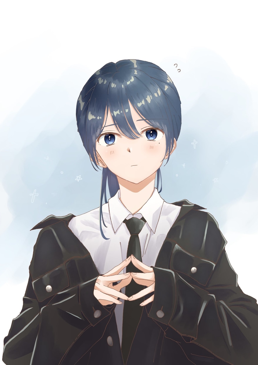 オリジナルのキャラ、似顔絵風のイラストを描きます 透明感を意識した綺麗なイラストを心がけています✨ イメージ1