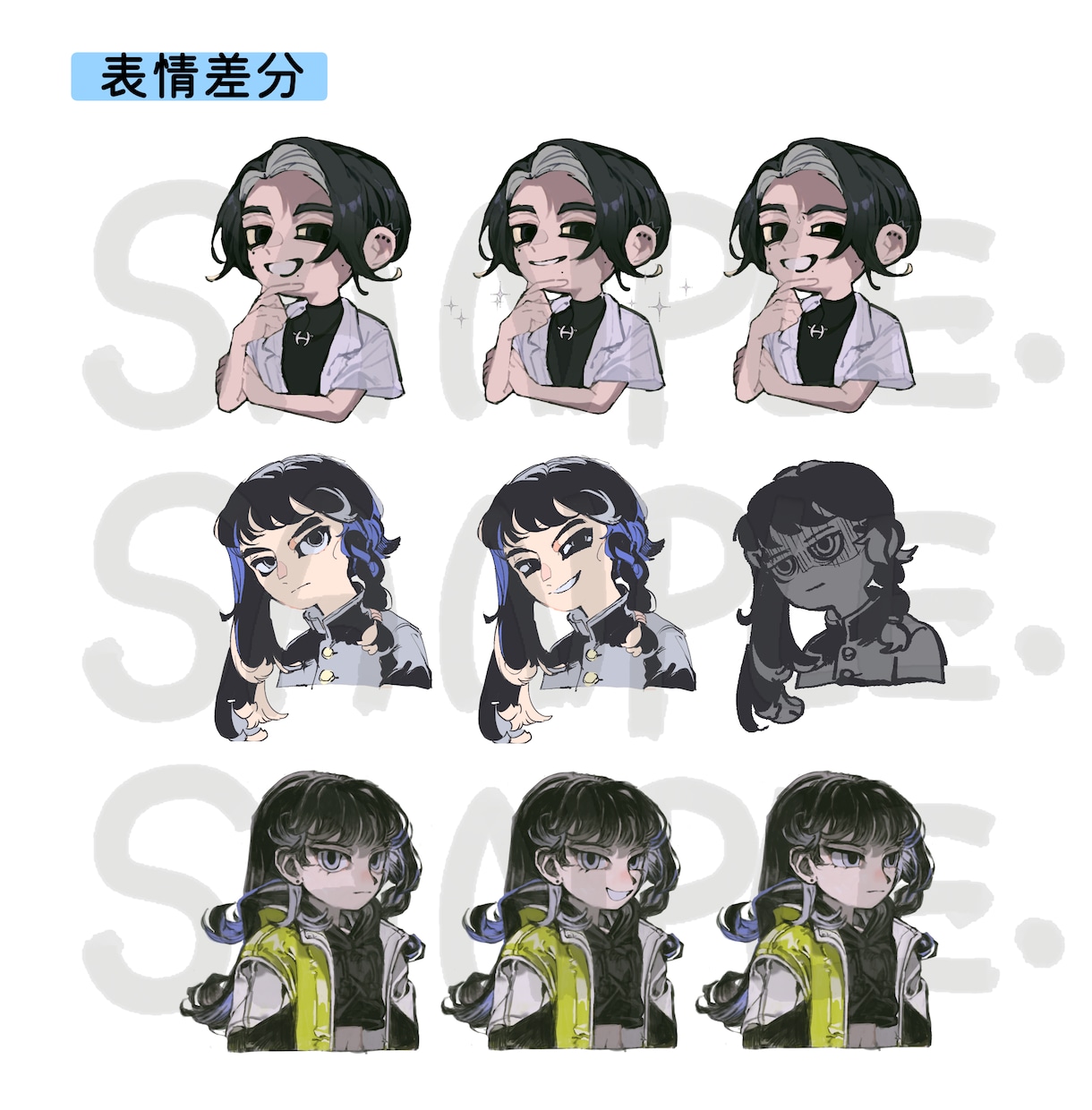 SD/デフォルメ制作受け付けます 幅広いデフォルメイラストを制作できます イメージ4