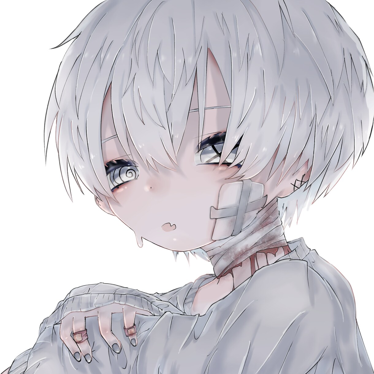 キャラクターデザイン 二次元創作を描きます 透明感のあるイラストを描くのが得意です。 イメージ9