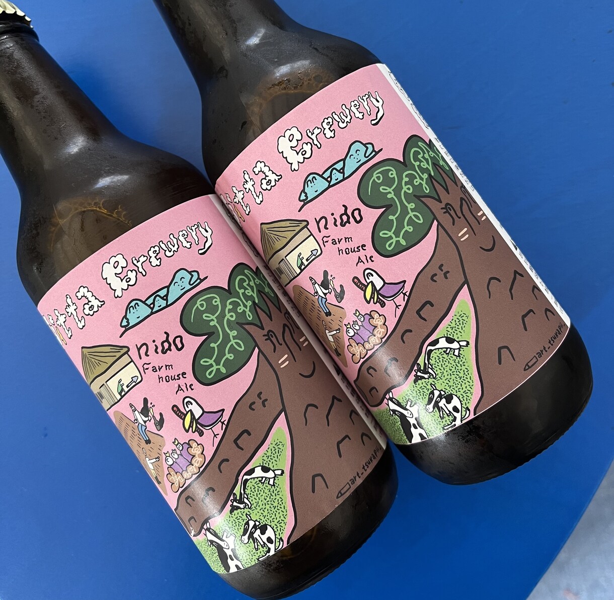 クラフトビールのラベルのイラストデザインできます ブルワリー、クラフトビールのラベル・ロゴデザイン制作します イメージ5