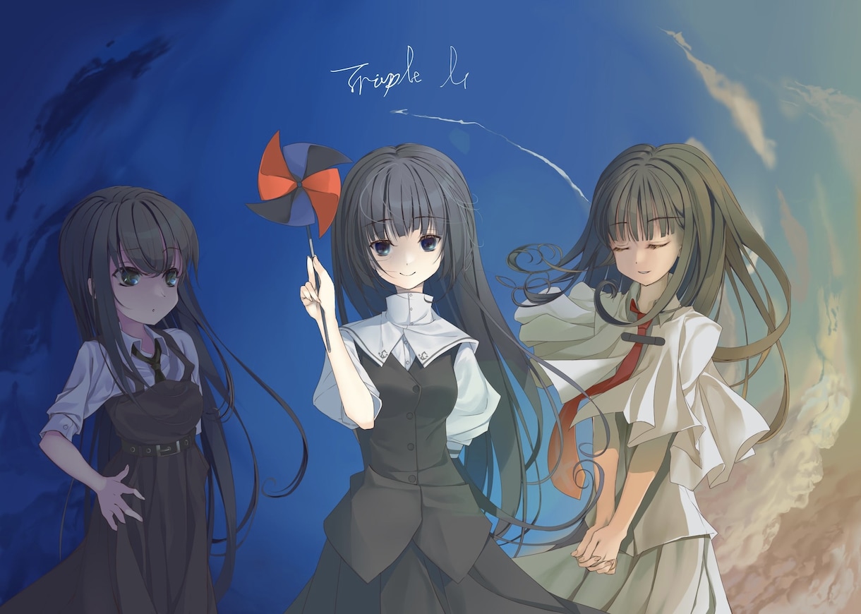 vtuber IRIAMライバー立ち絵描きます 公式配信経験者が立ち絵提供しますー！ノウハウもアドバイス可 イメージ5