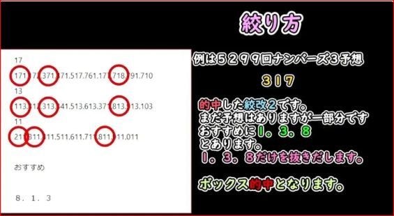 5上 ナンバーズ４を予想します ストレート０回ボックス4回的中