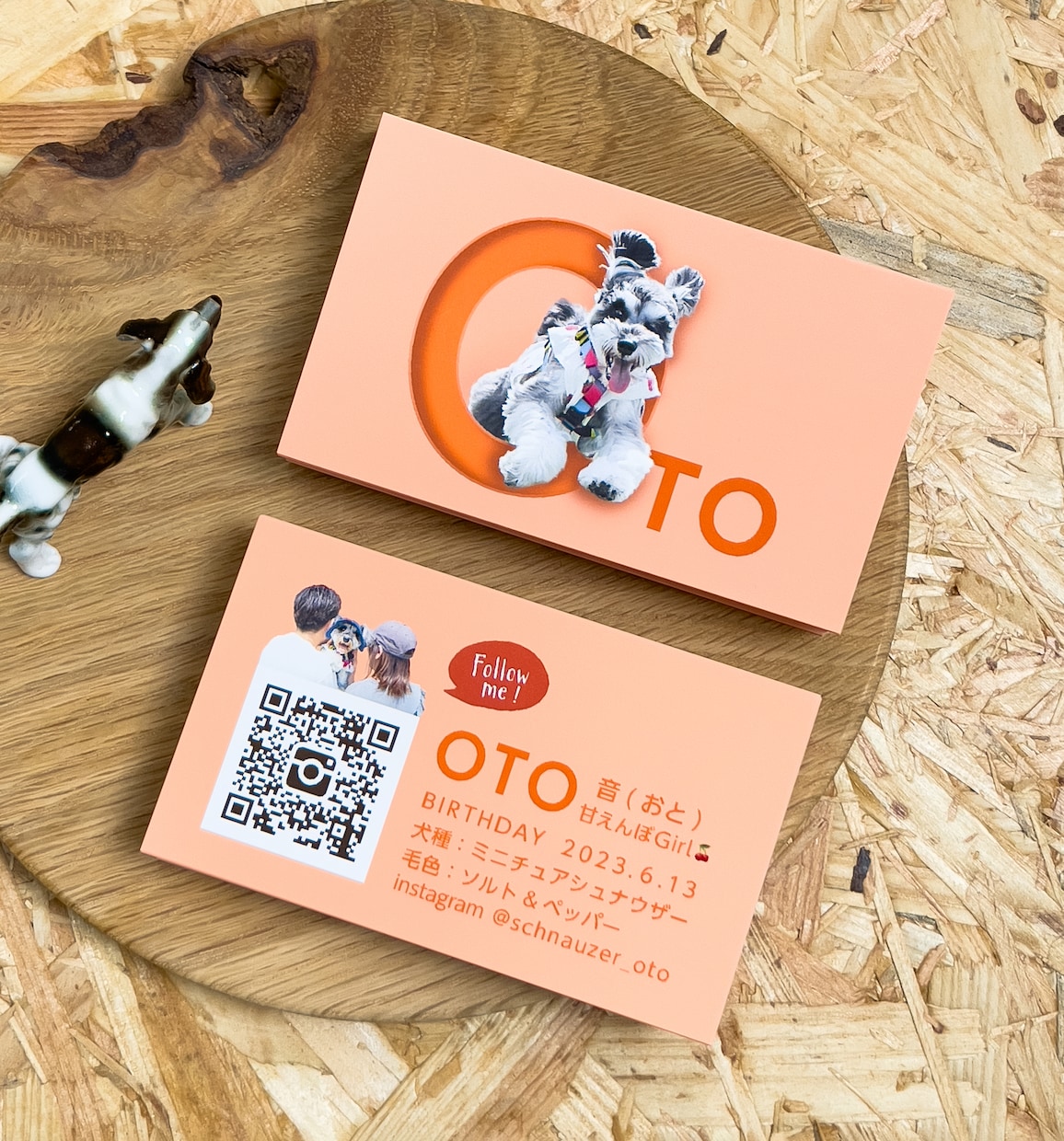 ひときわ目を惹く【うちの子名刺】を制作します 他にはない、世界にひとつの名刺をプロデザイナーへお任せ下さい イメージ6