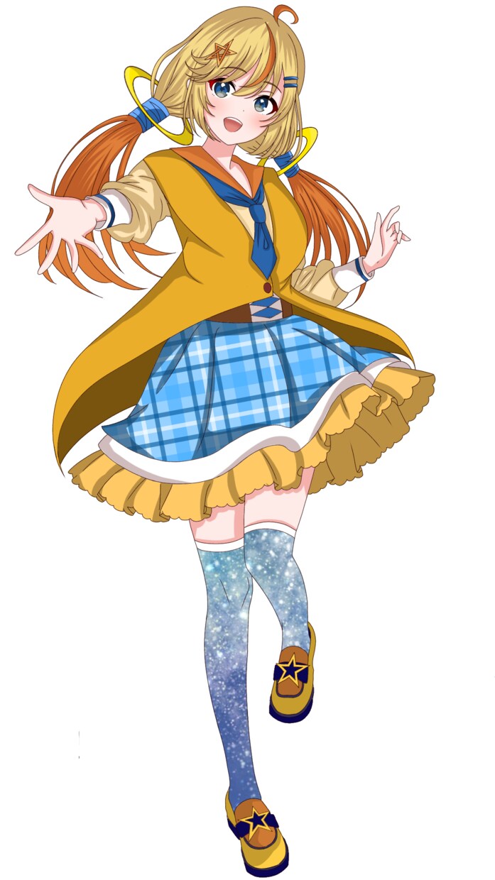 IRIAM用の立ち絵安値で描きます あなたの思っているようなイメージにできるだけ近ずけます イメージ1