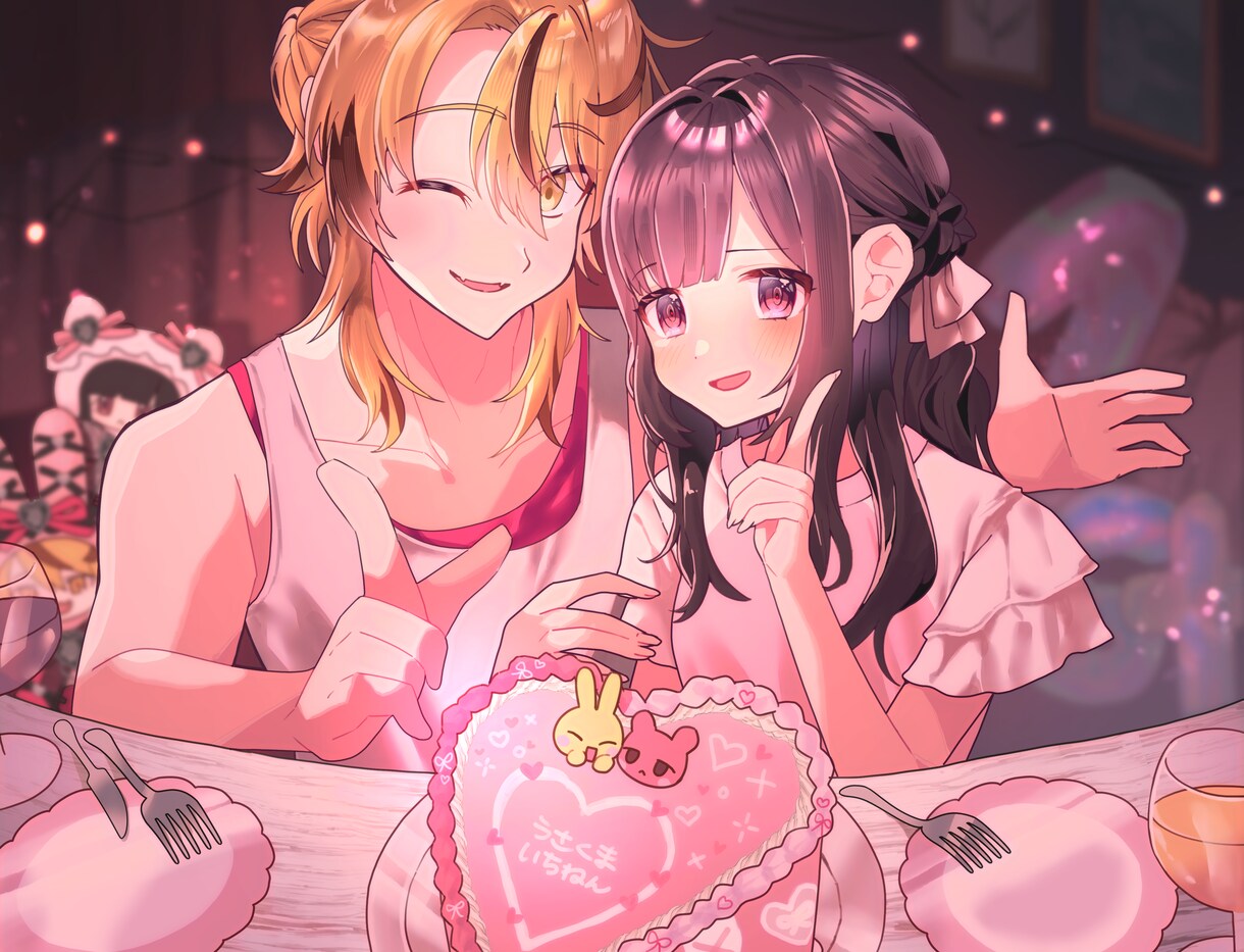 活動用にも鑑賞用にも♩かわいい萌え絵お描きします 先着1名様に今だけデフォルメおつけします！ イメージ4