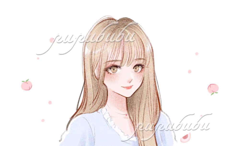 あなたを可愛く♪繊細なタッチの似顔絵描きます 追加料金1000円で上半身までお描き出来ます。 イメージ6