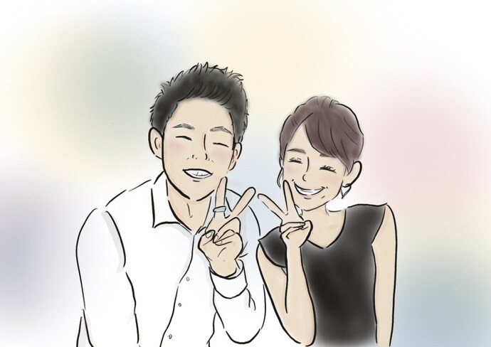 お洒落なイラストを作成します 周りとちょっと違うようなお洒落なイラストを作成します イメージ2