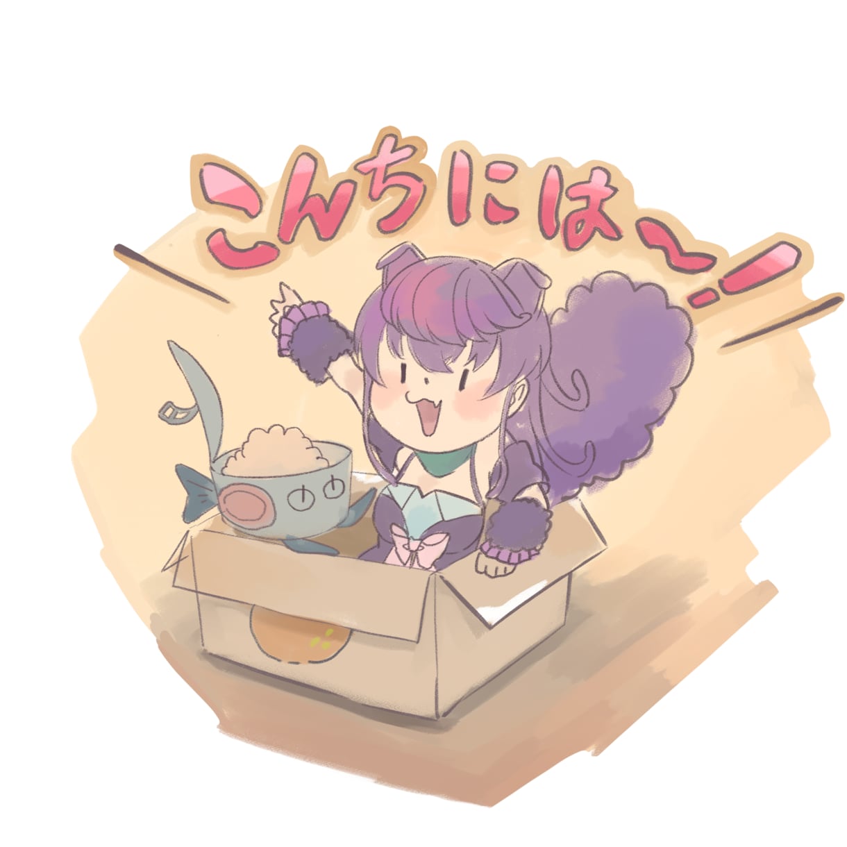 かわいいぷちイラスト描きます アクリルキーホルダー、シールなどグッズ製作に！ イメージ5