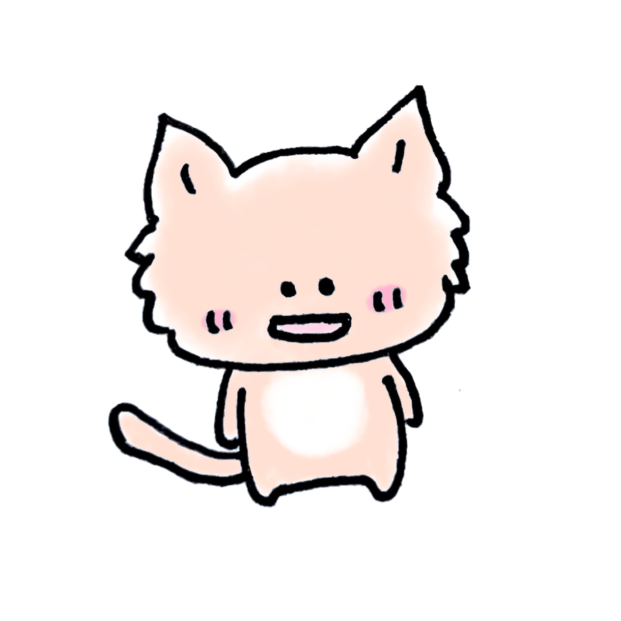 どうぶつのイラストを描きます のんびりで可愛いシンプルどうぶつさんたちのイラストです！ イメージ2