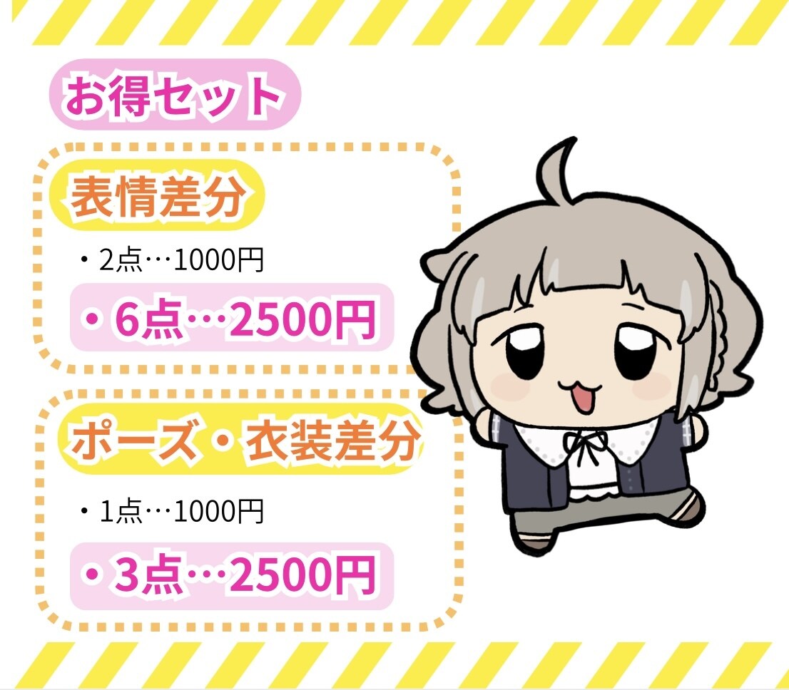 ミニキャライラストを描きます かわいいミニキャラ制作します！グッズなどに幅広く対応 イメージ4