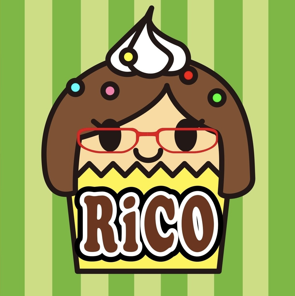 SNS用アイコン描きます スイーツ女子★カップケーキ風味　アイコンはいかがですか？ イメージ4