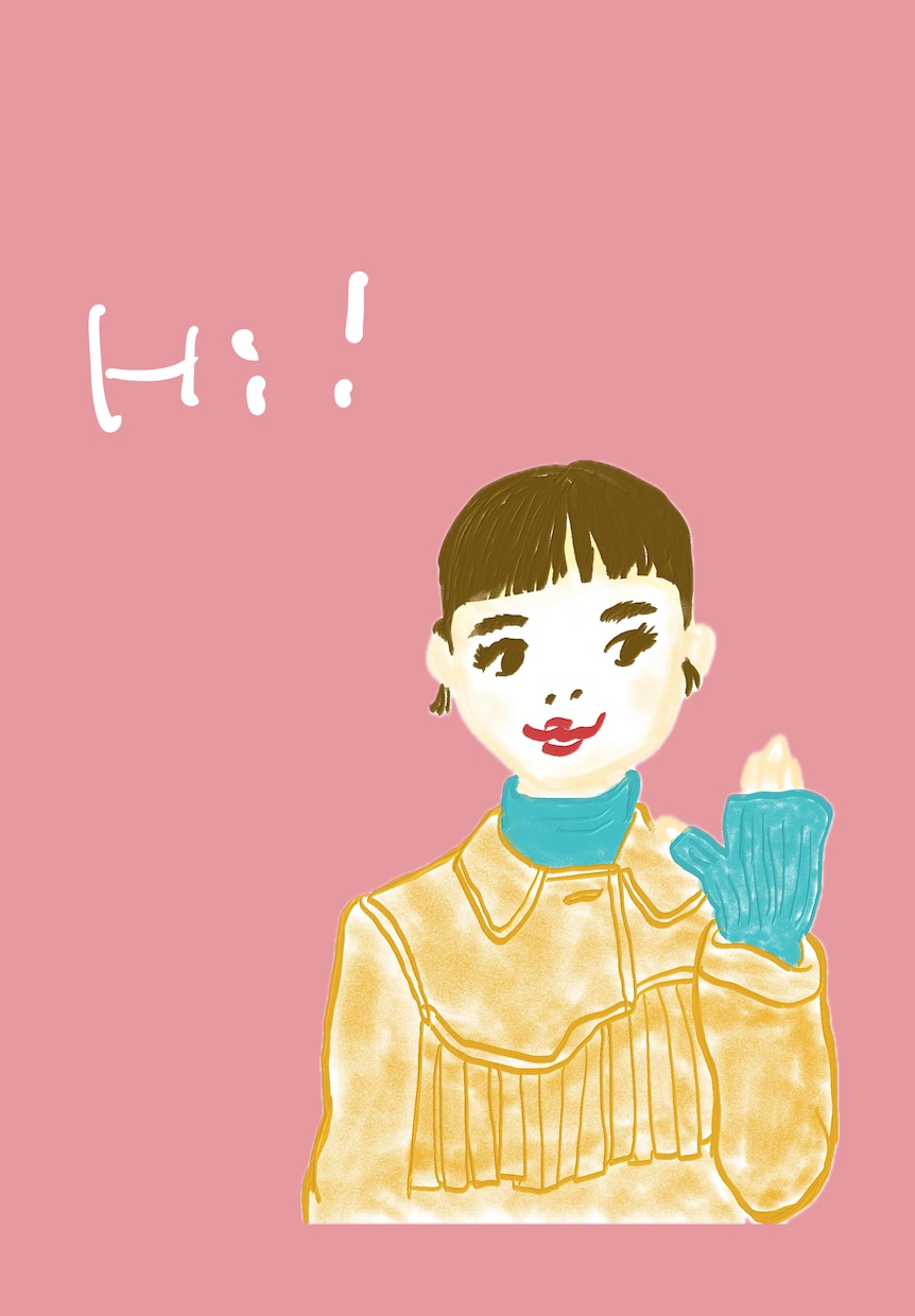 オシャレで可愛いイラスト描きます iPadで花や人物など、オシャレで可愛いイラストを制作。 イメージ1