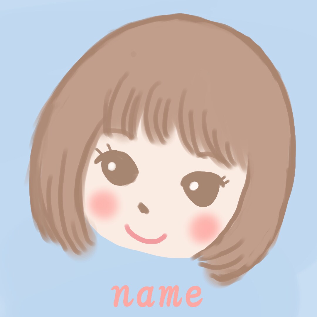 ほんわか優しいタッチのアイコンお描きします 5名様限定お手頃価格で販売します。プレゼントにもおすすめ イメージ1