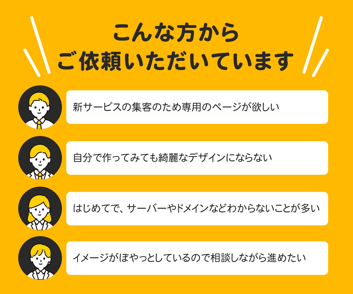 修正無制限！WordPressでLP作成します サービス・商品の魅力が伝わるLPデザイン イメージ2