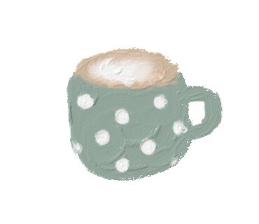 オイルパステル風　優しい雰囲気で愛犬の絵を描きます ふんわりほっとする。オイルパステル風のやさしいペットイラスト イメージ5