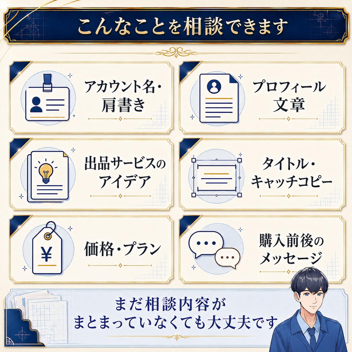 ココナラ初心者の出品・プロフィール相談に乗ります ココナラPRO出品者が270件超の経験から改善点を整理します イメージ5