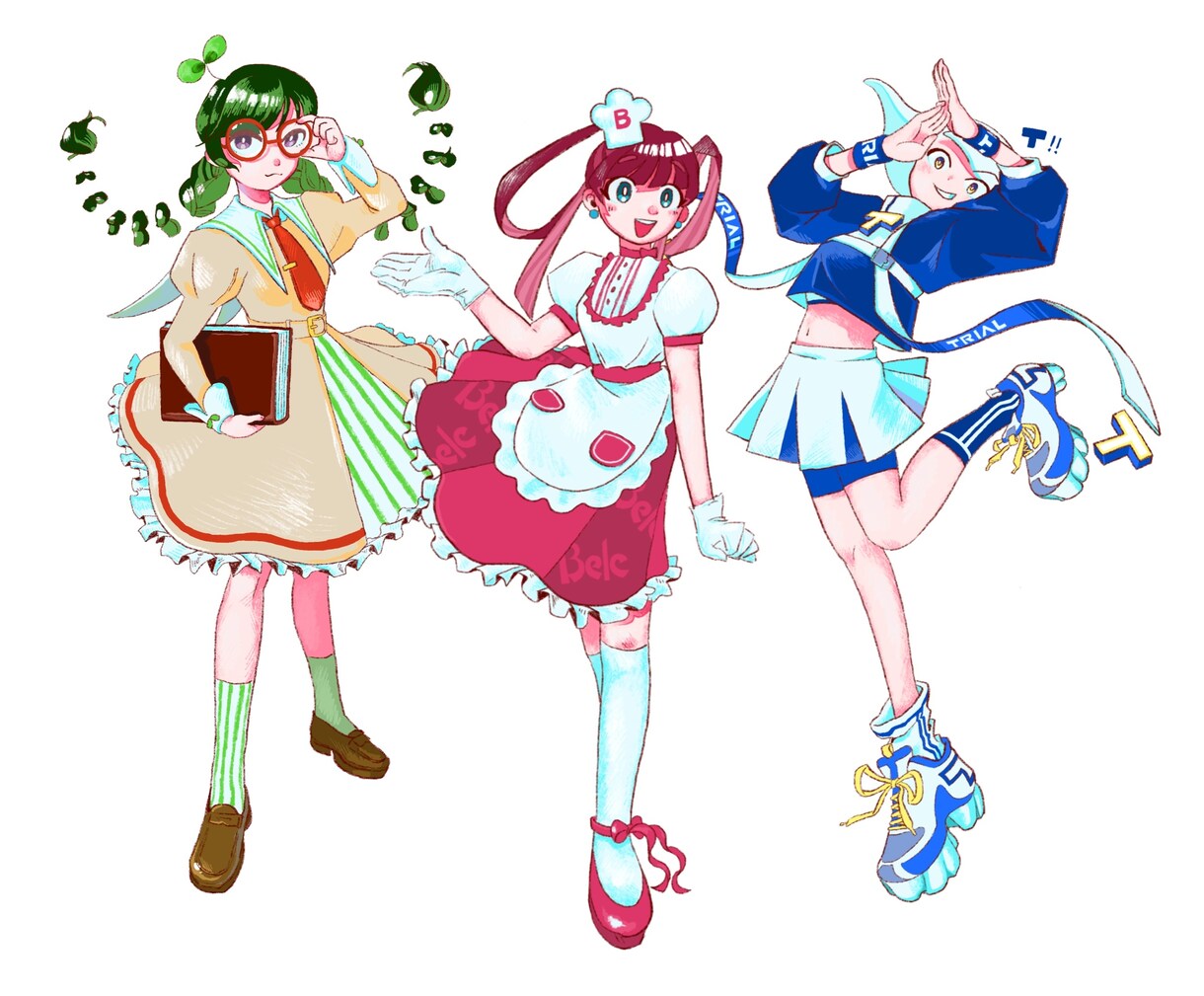 TRPGやVTuberなど色々使える絵を描きます TRPGやVTuberなどに使える立ち絵を描きます！ イメージ4
