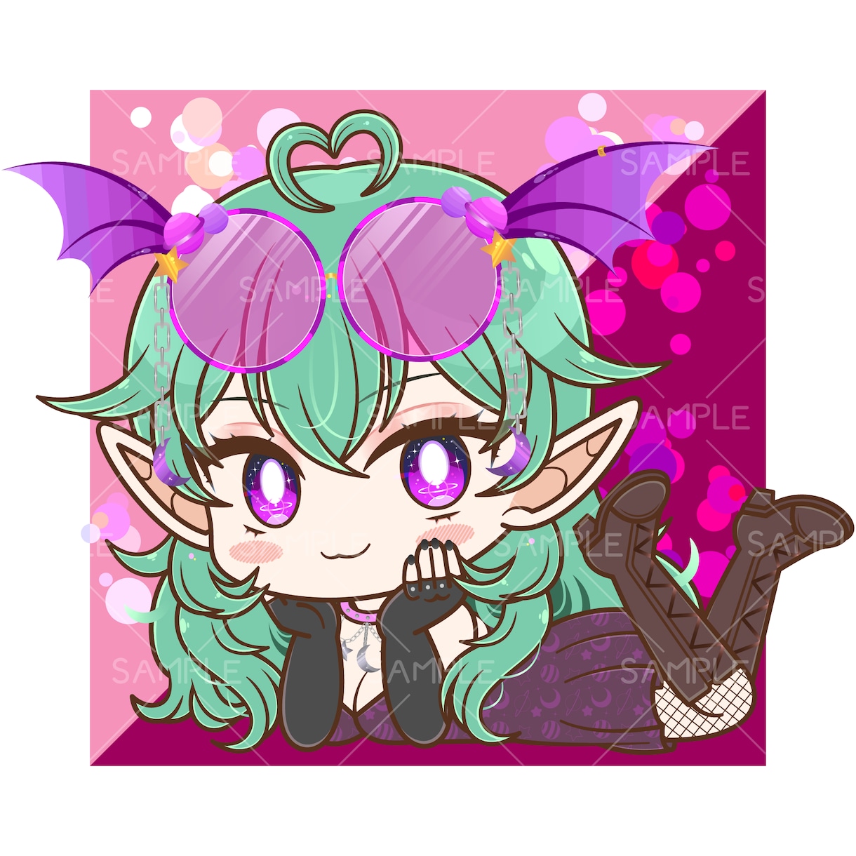 かわいいミニキャラ・デフォルメイラストお描きします 商用可◆Illustrator使用◆グッズ入稿データ制作対応 イメージ8