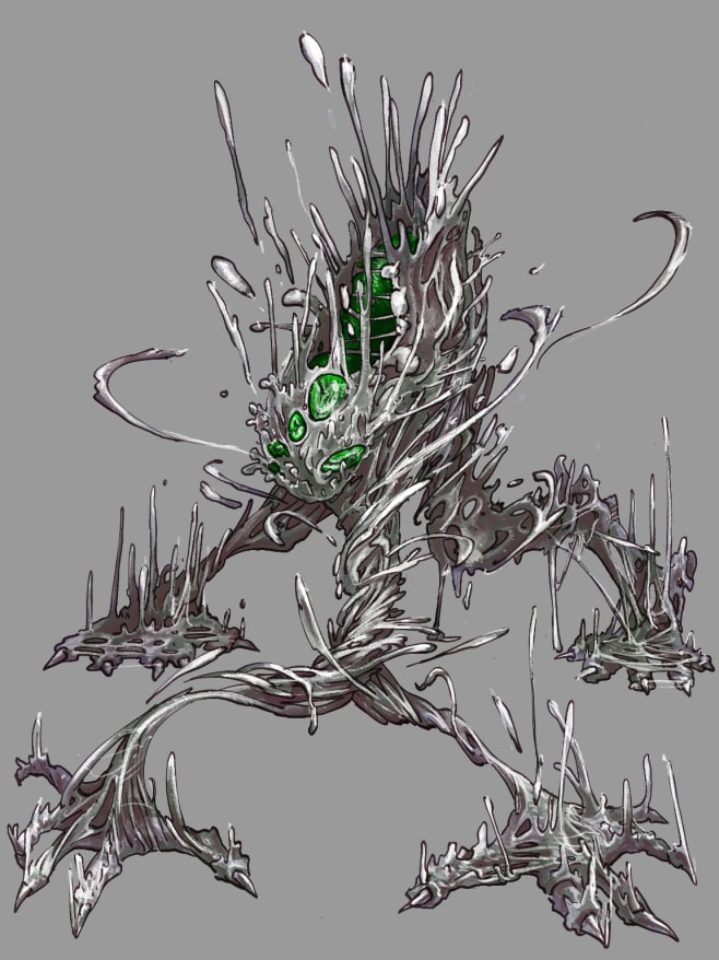 ゲームやTRPG,創作、クリーチャー描きます かっこよく、時にコミカルに、やがて悲しきクリーチャーを！ イメージ3