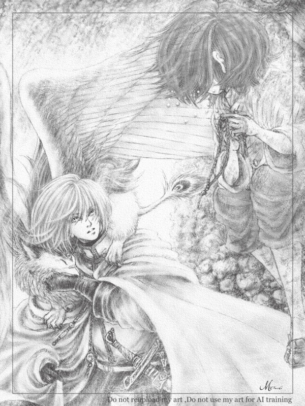 単色でアナログ風の挿絵やイラストを描きます 表情豊かな動きある人物や動物を描きます イメージ2