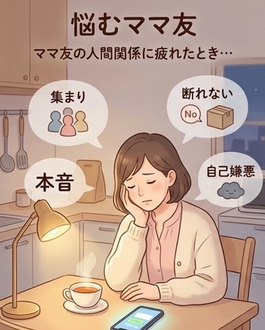 ママ友は世の中の縮図？自分軸の相談に乗ります 元当事者だから優しく聴ける。悩みを自信に変える次の1歩まで イメージ1