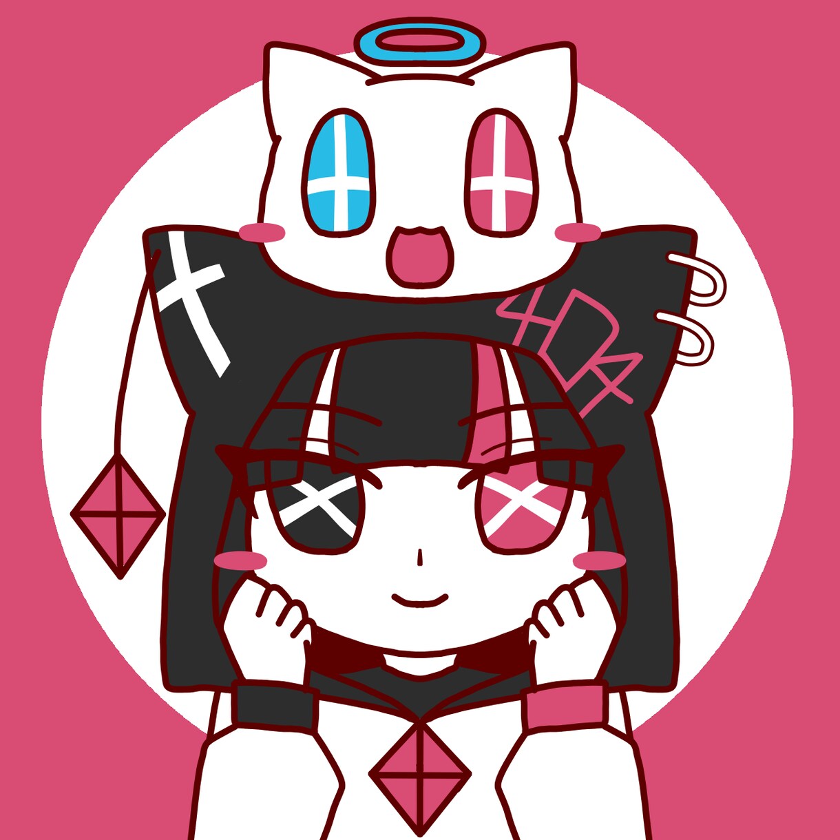 オリキャラ/固定キャラのアイコンを描きます シンプルで可愛いアイコンを制作します。 イメージ1