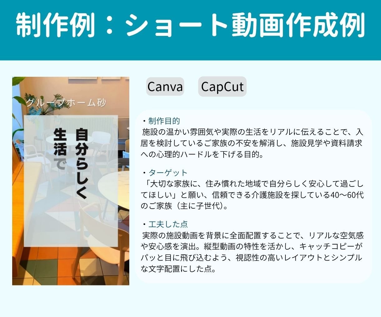 SNSのショート動画を作成します 集客・認知拡大に効果抜群！伝わるショート動画を制作します！ イメージ5